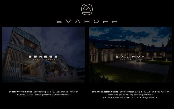 Screenshot of evahoff.at