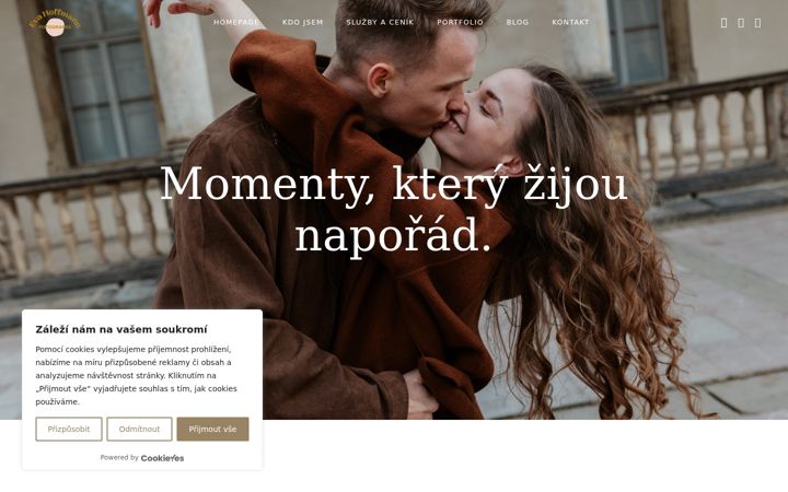 Screenshot of evahoffmann.cz