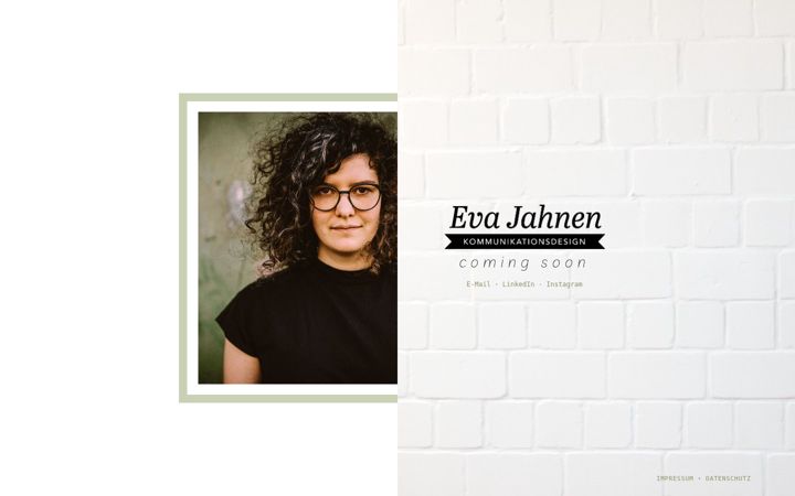 Screenshot of evajahnen.de