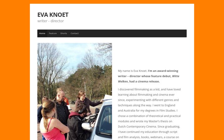 Screenshot of evaknoet.com