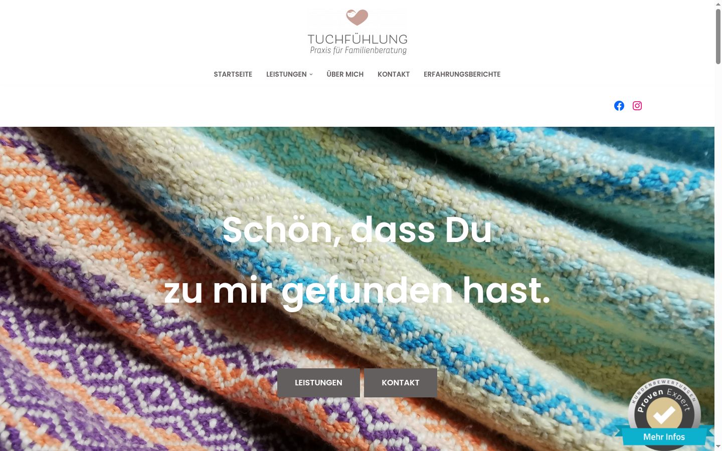 Screenshot des Einwilligungsbanners vor jeglicher Interaktion