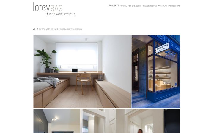 Screenshot of evalorey.de