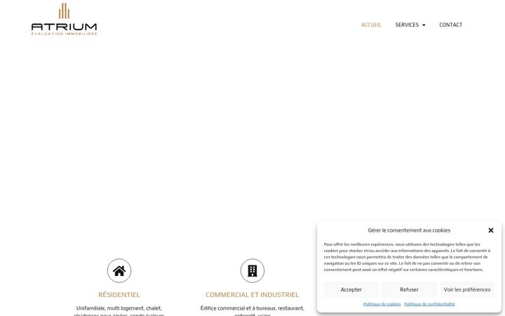 Screenshot of evaluationatrium.com