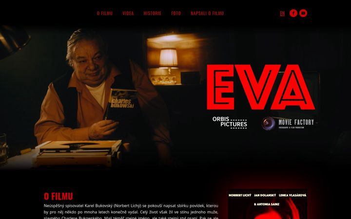 Screenshot of evamovie.cz