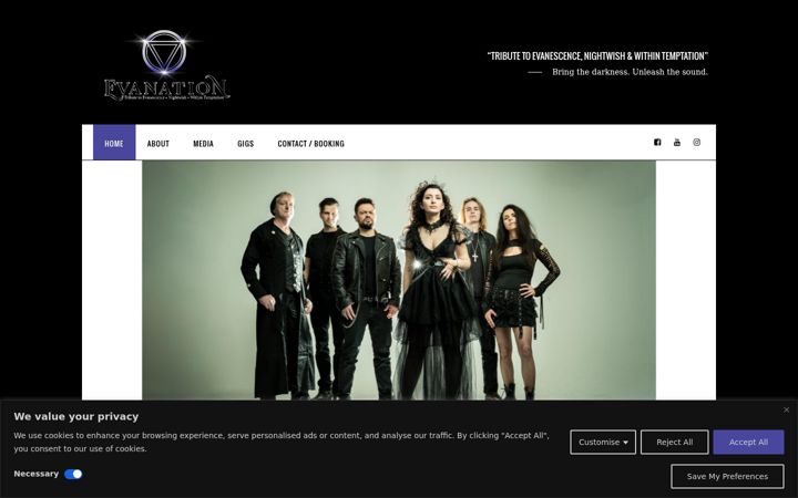 Screenshot of evanation.de