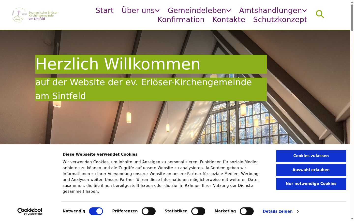 Screenshot tal-banner tal-kunsens muri qabel kwalunkwe interazzjoni