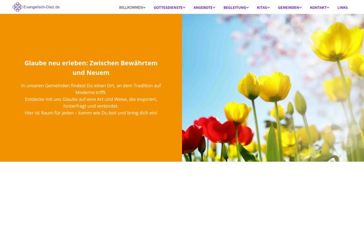 Screenshot of evangelisch-diez.de