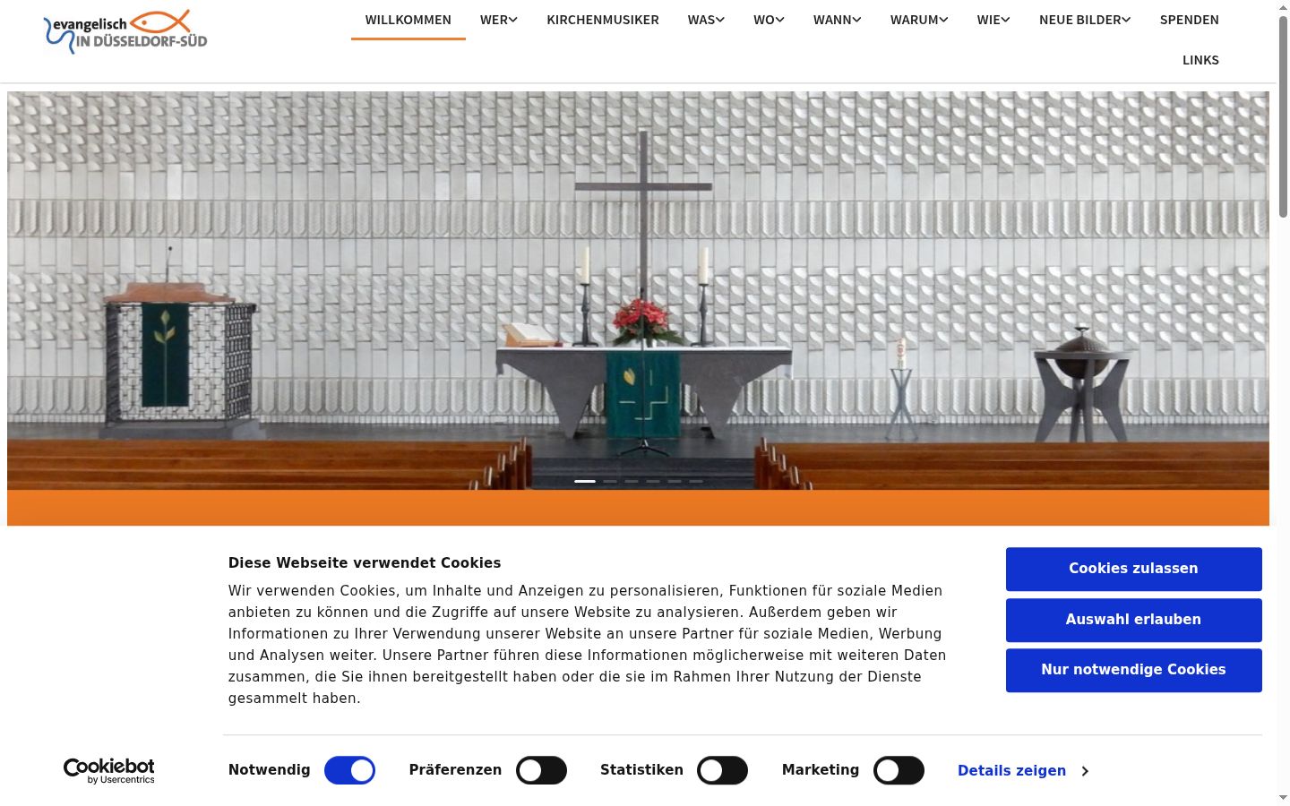 Screenshot tal-banner tal-kunsens muri qabel kwalunkwe interazzjoni