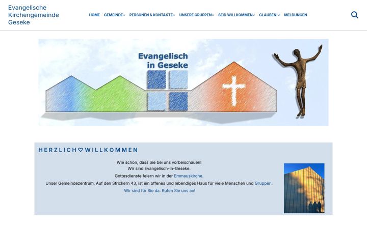 Screenshot του evangelisch-in-geseke.de