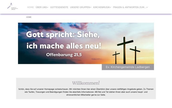 Screenshot of evangelisch-in-ladbergen.de