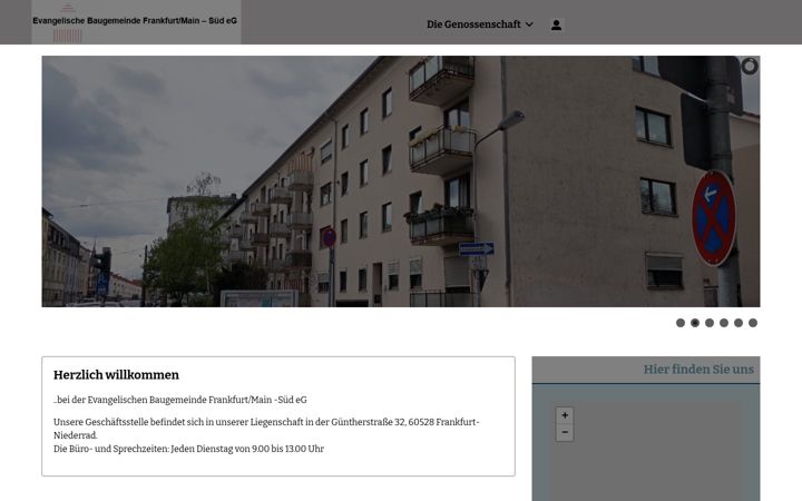 Screenshot ta' evangelische-baugemeinde.de