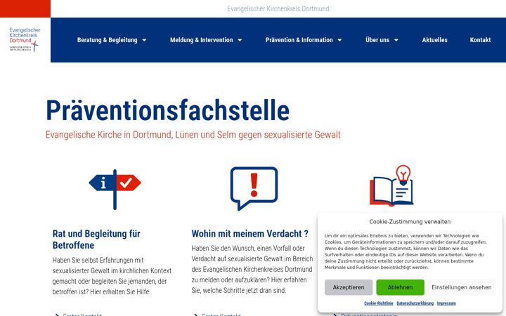 Screenshot of evangelische-kirche-gegen-sexualisierte-gewalt.de