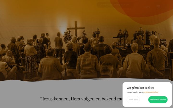 Skærmbillede af evango.nl