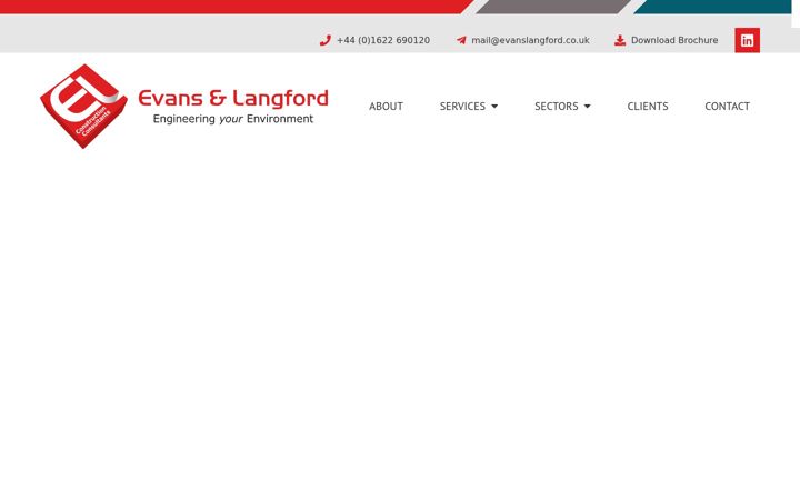 Screenshot of evanslangford.co.uk