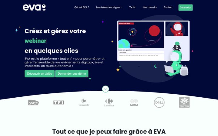 Zrzut ekranu evapp.io