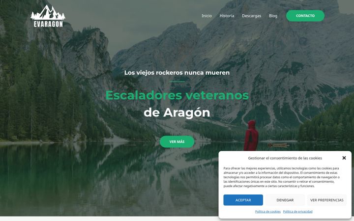 Screenshot of evaragon.org