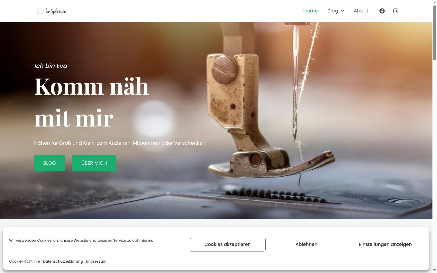 Screenshot van de toestemmingsbanner zoals getoond vóór enige interactie