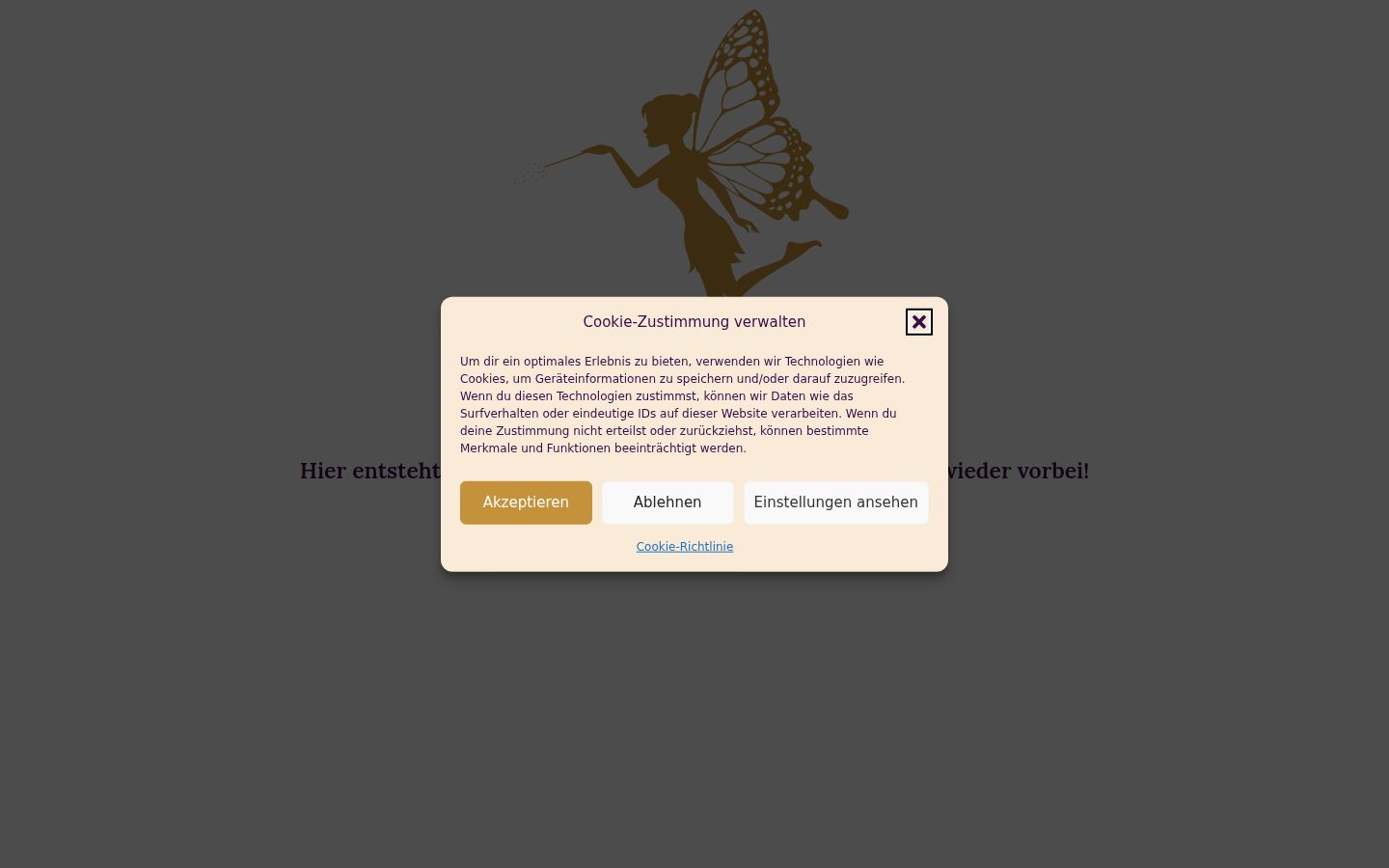 Screenshot van de toestemmingsbanner zoals getoond vóór enige interactie