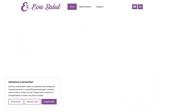 Screenshot of evasalutnutrition.com