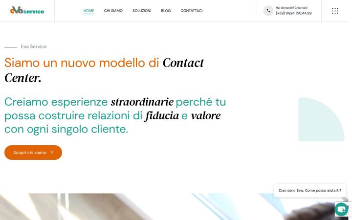 Screenshot of evaservice.net