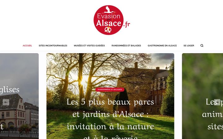 Screenshot di evasion-en-alsace.fr