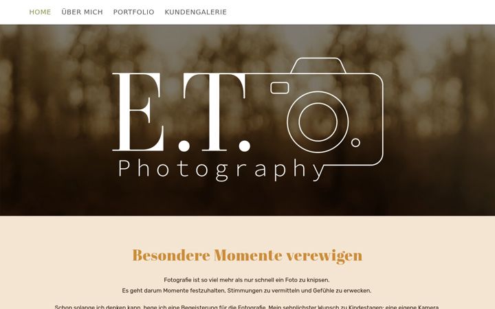 Screenshot of evatinauer.at