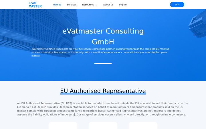 Screenshot of evatmaster.eu