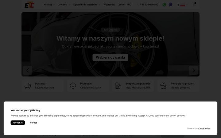 Screenshot di evatopcar.pl