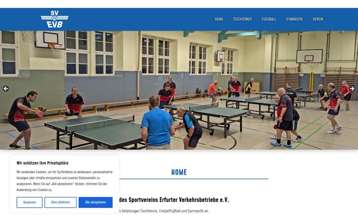 Screenshot of evb-erfurt.de