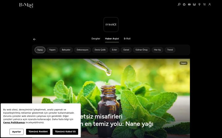 Screenshot of evbahce.com.tr