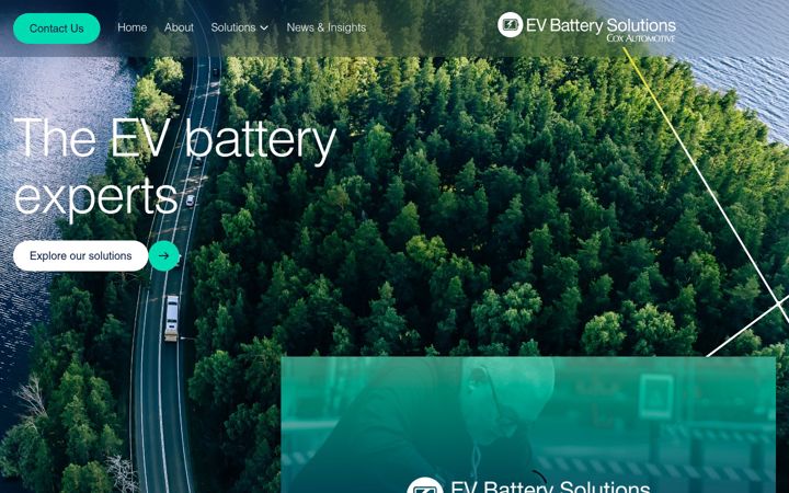 Screenshot of evbatterysolutions.eu