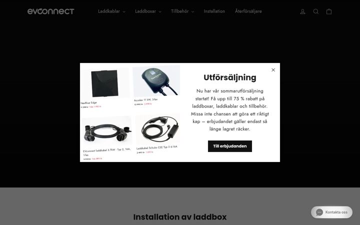 Ekraanipilt saidist evconnect.se