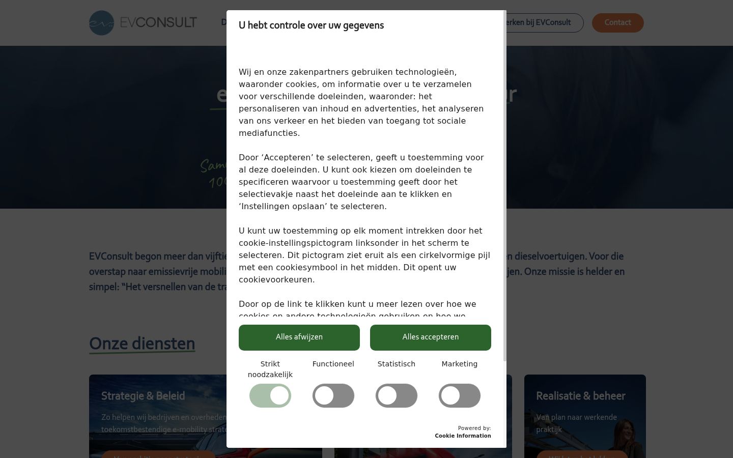 Screenshot tal-banner tal-kunsens muri qabel kwalunkwe interazzjoni