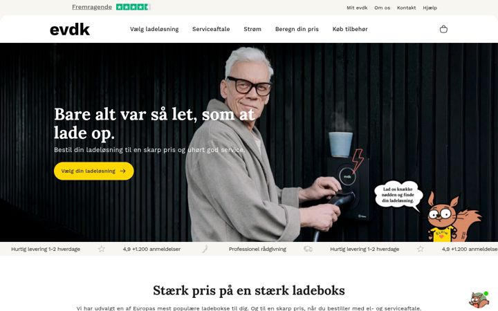 Zrzut ekranu evdk.dk
