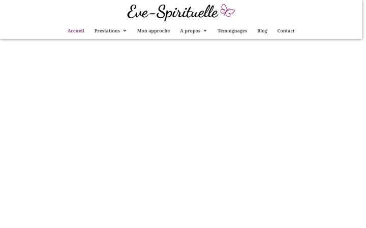 Screenshot of eve-spirituelle.fr