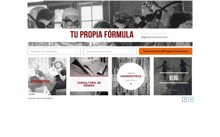 Screenshot of evefem.com