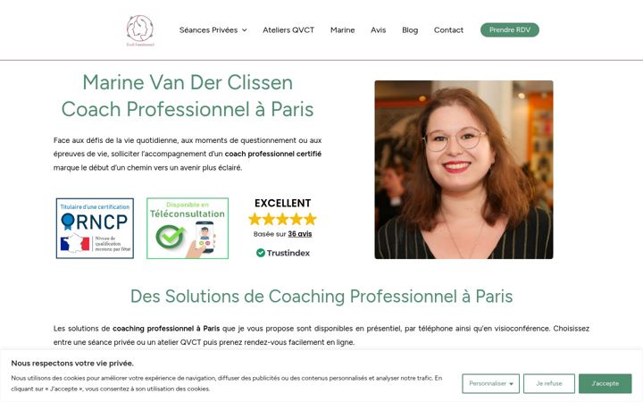 Screenshot of eveil-emotionnel.fr