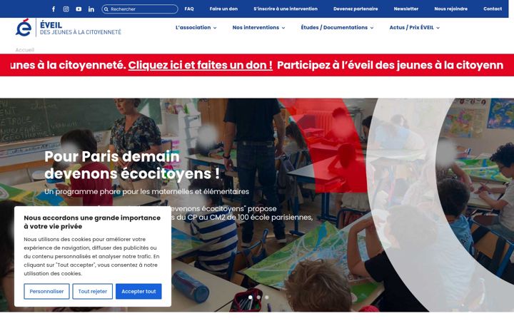 Skærmbillede af eveil.asso.fr