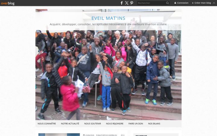 Screenshot von eveilmatins.org