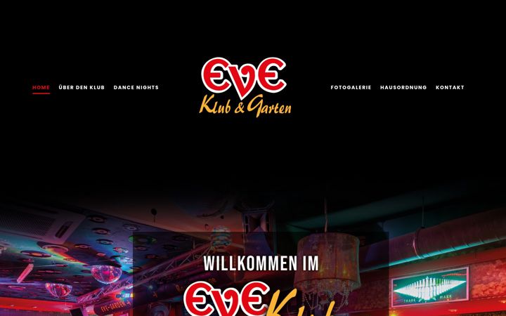 Screenshot of eveklub-hannover.de