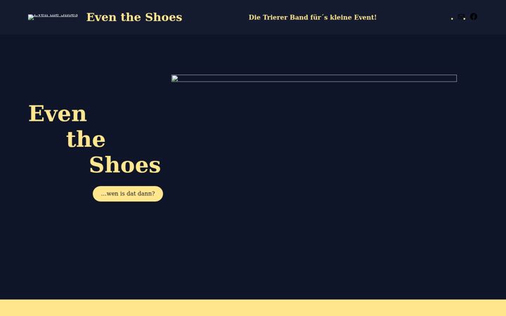 Screenshot von even-the-shoes.de