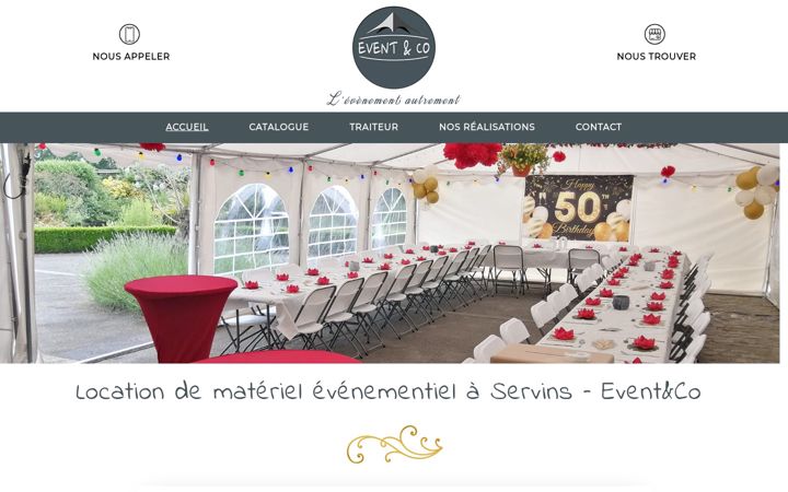 Screenshot of evenementielbyevent-co.fr