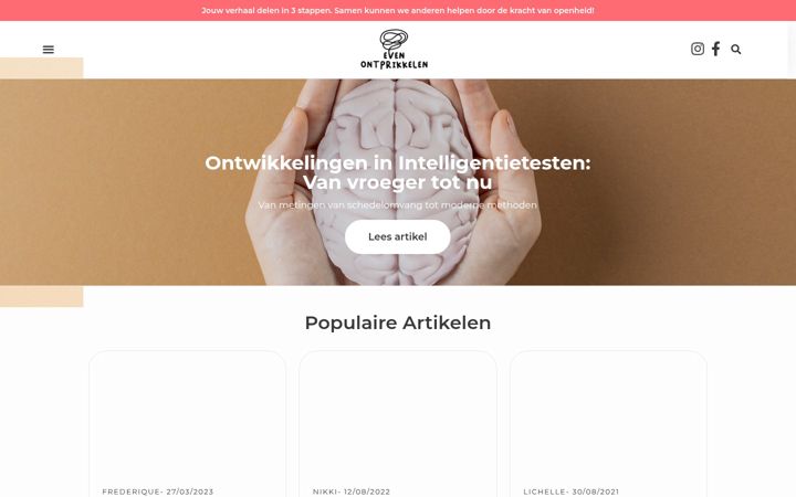 Zrzut ekranu evenontprikkelen.nl