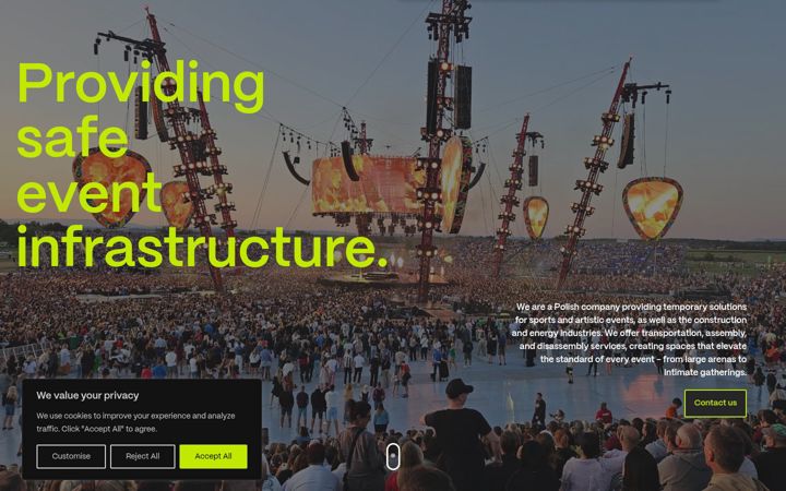 Screenshot of event-floors.com