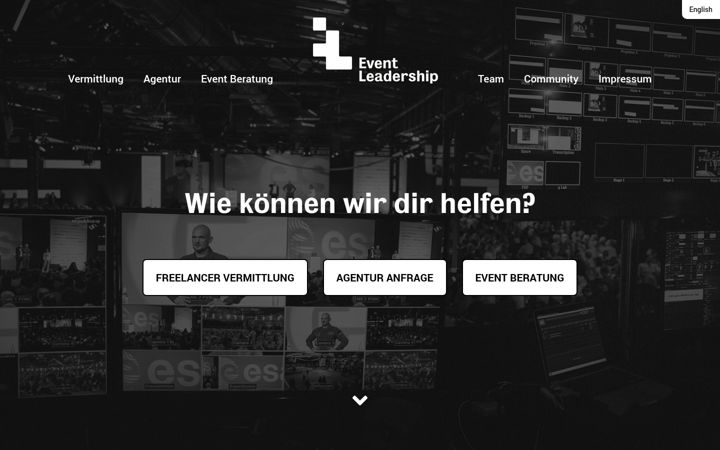 Screenshot of event-leadership.com
