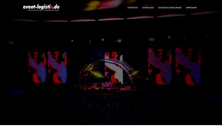 Screenshot of event-logistix.de