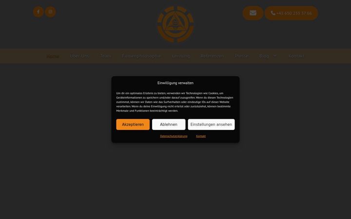 Screenshot of event-safety.at