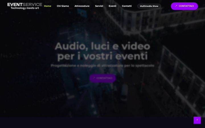 Screenshot of event-service.it
