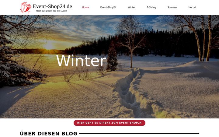 Screenshot of event-shop24.de