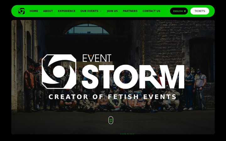Screenshot of event-storm.fr